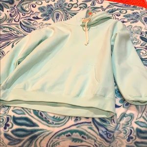 Mint green hoodie